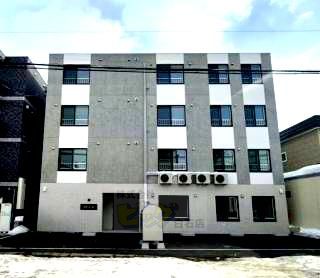 建物外観　都市ガス・インターネット無料のデザイナーズマンションです♪