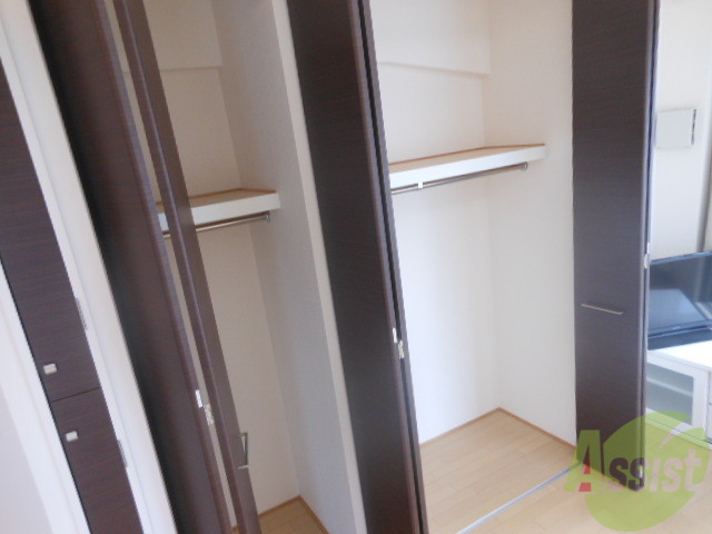 収納　お部屋を広く使える、頼もしい収納力が魅力です。