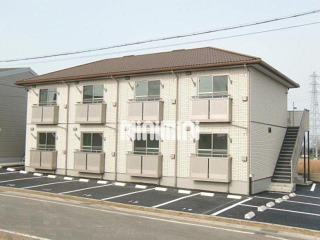 建物外観　ホワイトタイル貼り