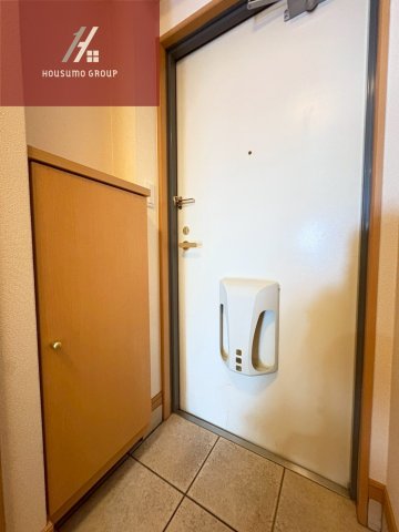玄関　収納もある玄関です