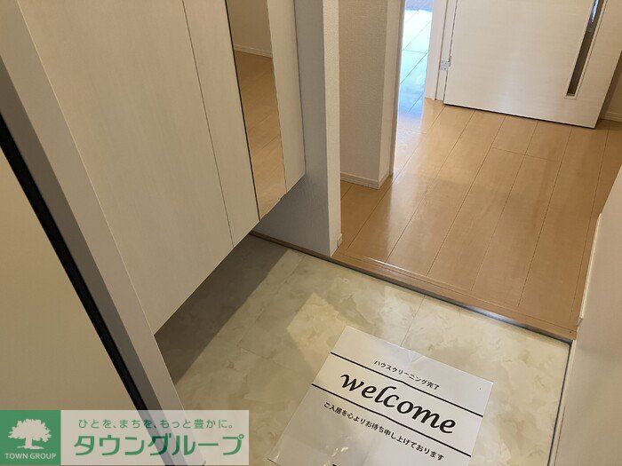 玄関　お問合せはタウンハウジングまで！※現地待合わせ相談可能