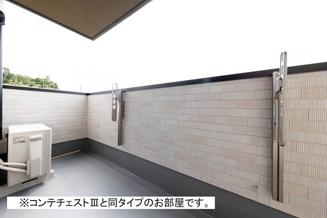 バルコニー　施工イメージです。