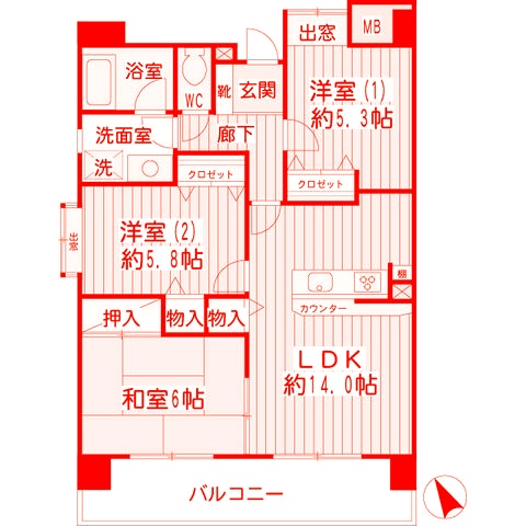間取り図