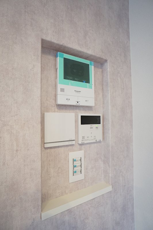セキュリティ　工事中の写真です