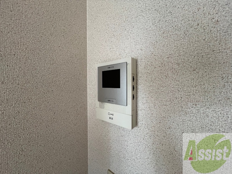 セキュリティ　インターホンは通話ができるので急な訪問があっても安心です。