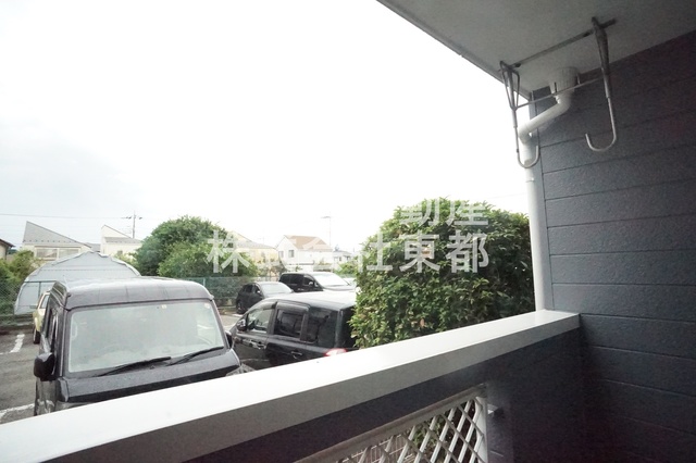 眺望　バルコニーからの景色です☆