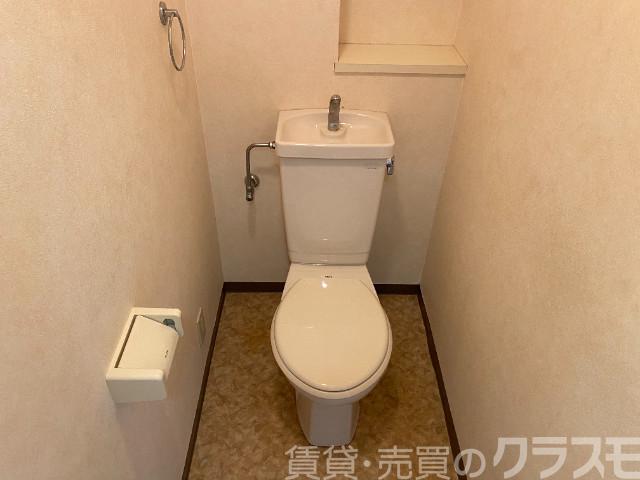 トイレ　ウォシュレット設置できます♪