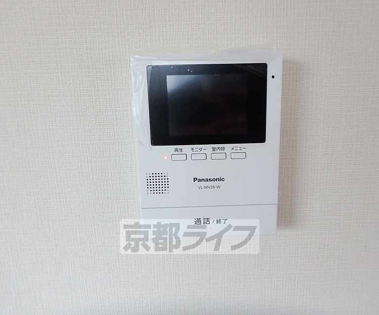 セキュリティ　モニター付きインターホン
