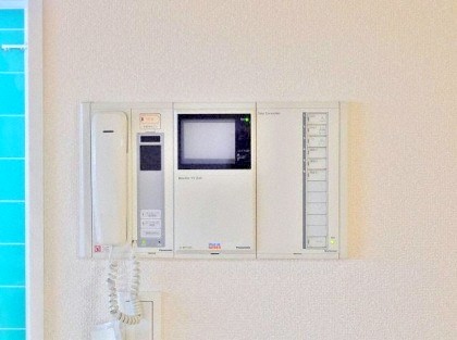 セキュリティ　モニター付きインターホン完備しています♪