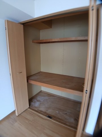 収納　ちょっとした収納スペースも充実しています