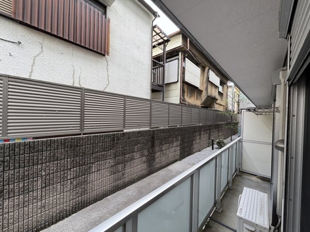 バルコニー　バルコニーがあります