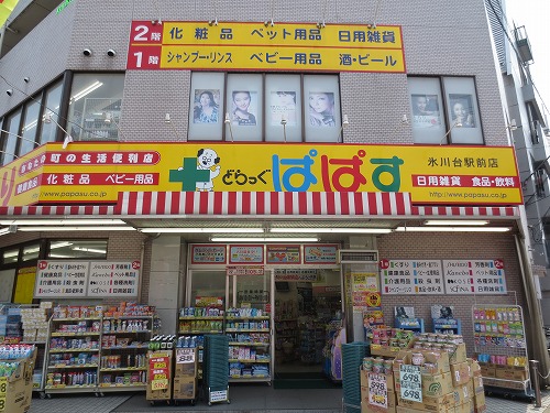 ドラックストア　ぱぱす薬局 氷川台店（ドラッグストア）まで76m