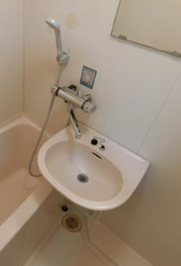 洗面設備　使いやすい洗面所です※別号室の写真になります