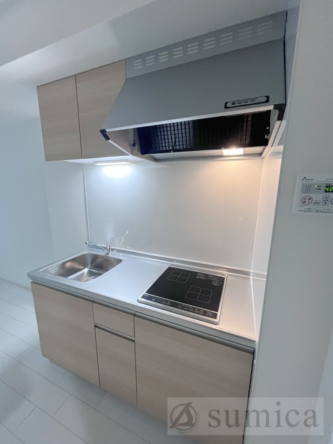 キッチン　２口システムキッチンでお料理楽しく♪♪