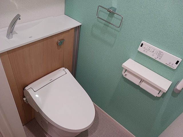 トイレ　コンパクトで使いやすいトイレです