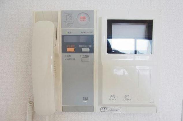 セキュリティ　モニター付きインターホン