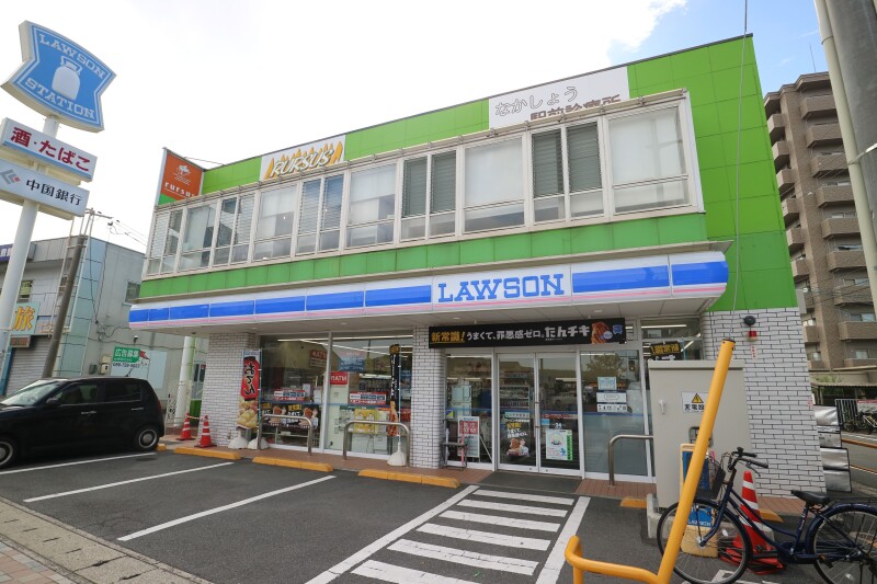 コンビニ　ローソン　中庄駅前店（コンビニ）まで592m