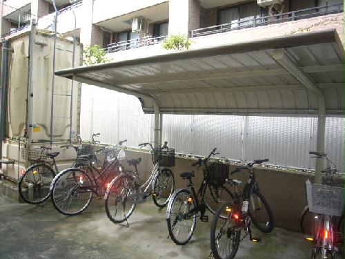 その他共有部分　駐輪場　原付＆自転車のみ駐輪可能