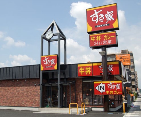 飲食店　すき家 厚木長谷店（飲食店）まで516m
