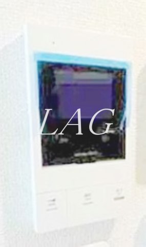 セキュリティ　モニター付きインターフォンです。
