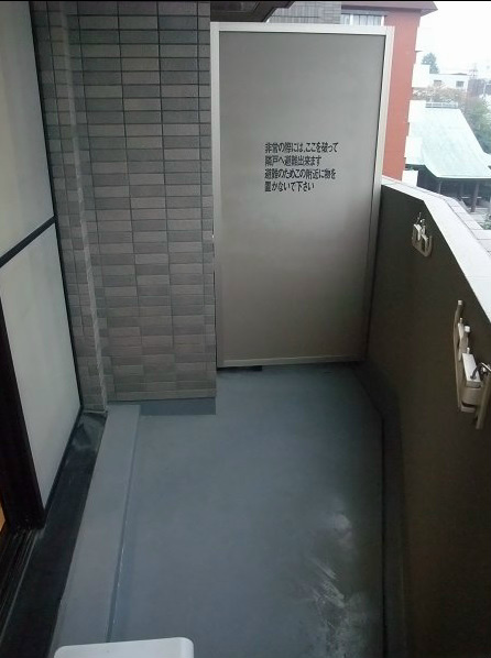 バルコニー　別号室参考写真