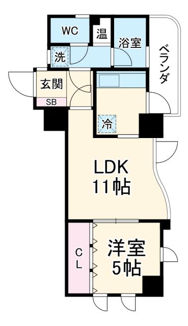 東和覚王山ヒルズの間取り写真