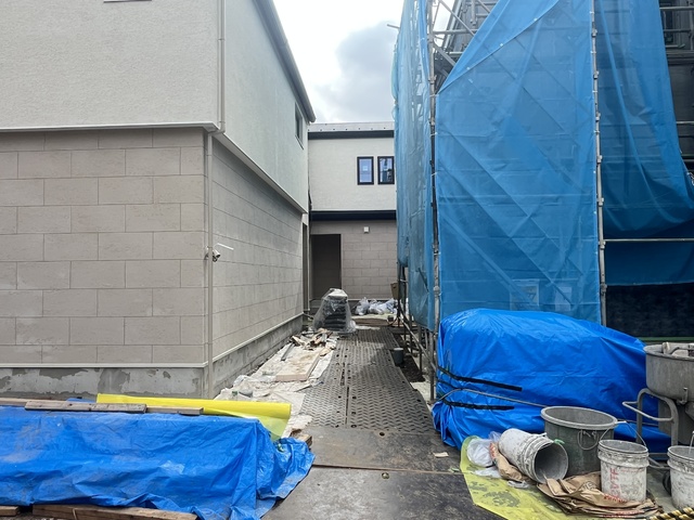 建物外観　【建築中】２０２６年９月１３日撮影