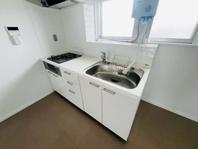 青山台住宅60号棟のキッチン写真