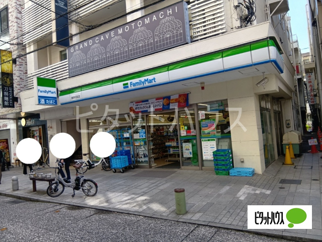 コンビニ　ファミリーマート横浜元町店（コンビニ）まで491m