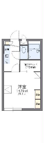 レオパレスComodoIの間取り写真