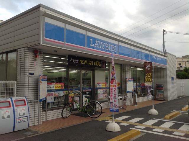 コンビニ　ローソン東住吉東部市場前店（コンビニ）まで321m