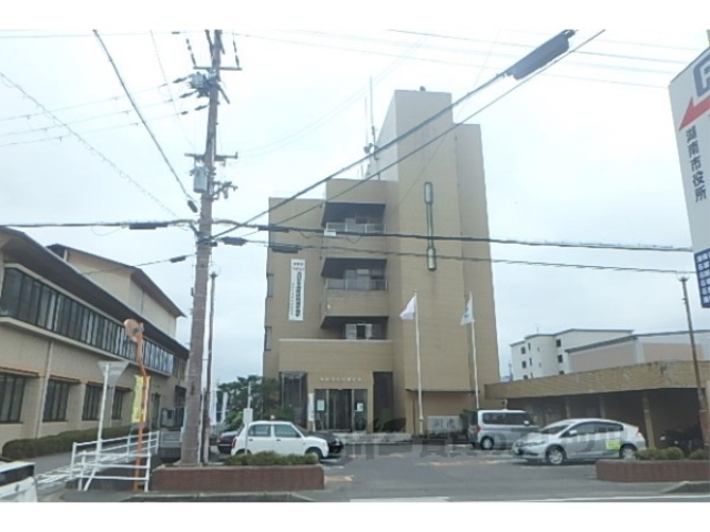 役所　湖南市役所西庁舎（役所）まで350m