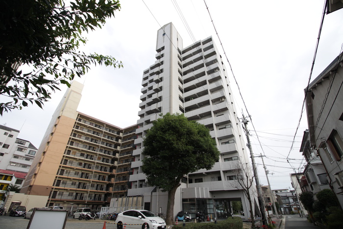 生島リバーサイドマンションD棟の外観写真