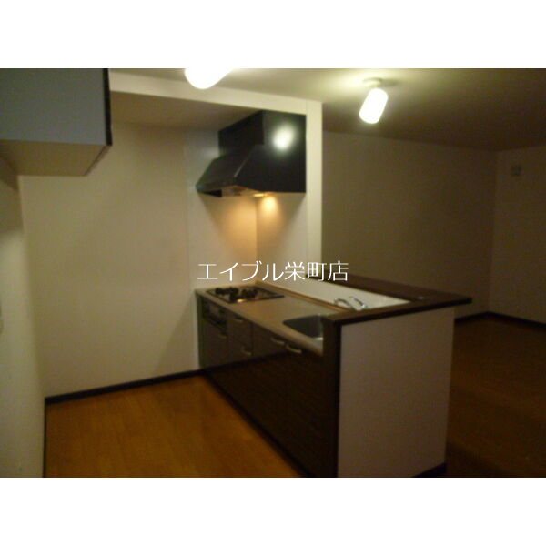札幌市東区 3階建 築17年のキッチン写真