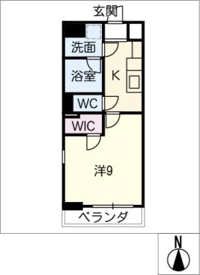 ルミナスパレス一宮駅西の間取り写真