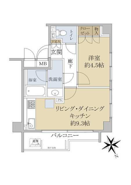 アクシルコート西荻窪の間取り写真