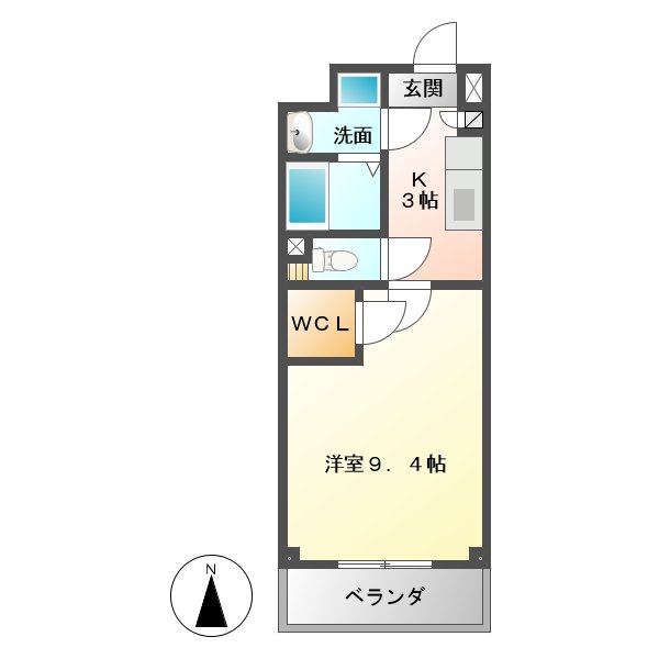 S-FORT四日市元町の間取り写真