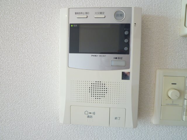 セキュリティ　TVモニター付きインターフォン♪