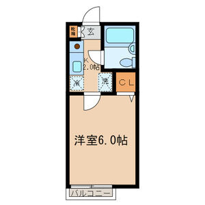 メゾンドトゥエンティスリーの間取り写真
