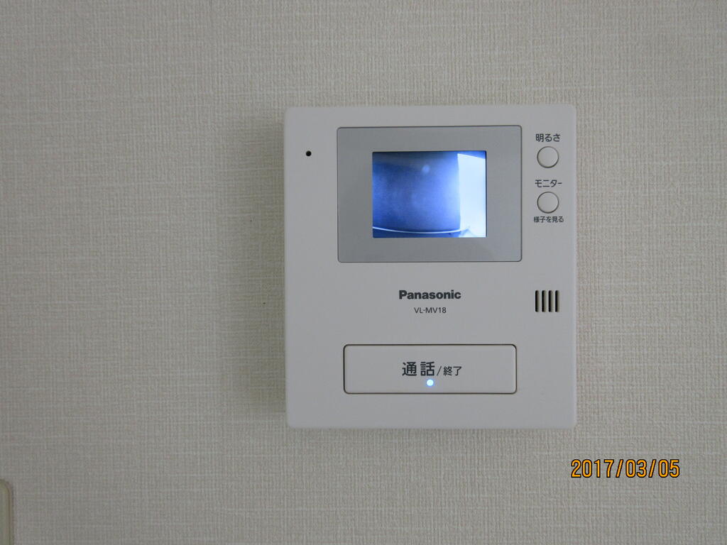 セキュリティ　モニター付録画機能インターフォン