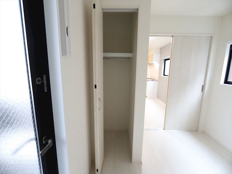 収納　クローゼット付　同仕様写真