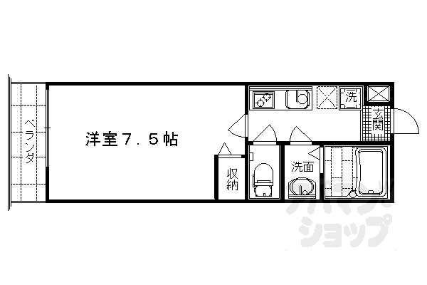 MPI・S京都西院の間取り写真