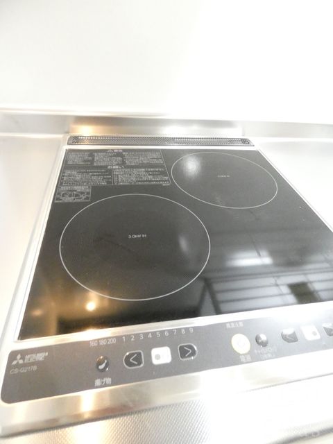 阪急神戸線 神崎川駅 徒歩4分 3階建 築9年のキッチン写真