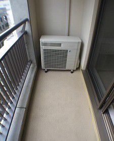 バルコニー　※別部屋の参考写真です。