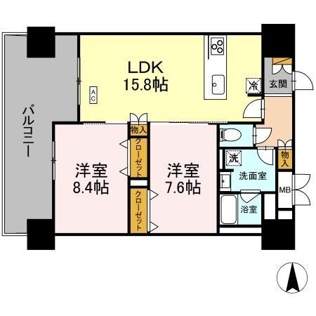 THE Rejuveport KISARAZUの間取り写真