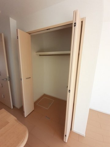 収納　たっぷりとした収納スペースです