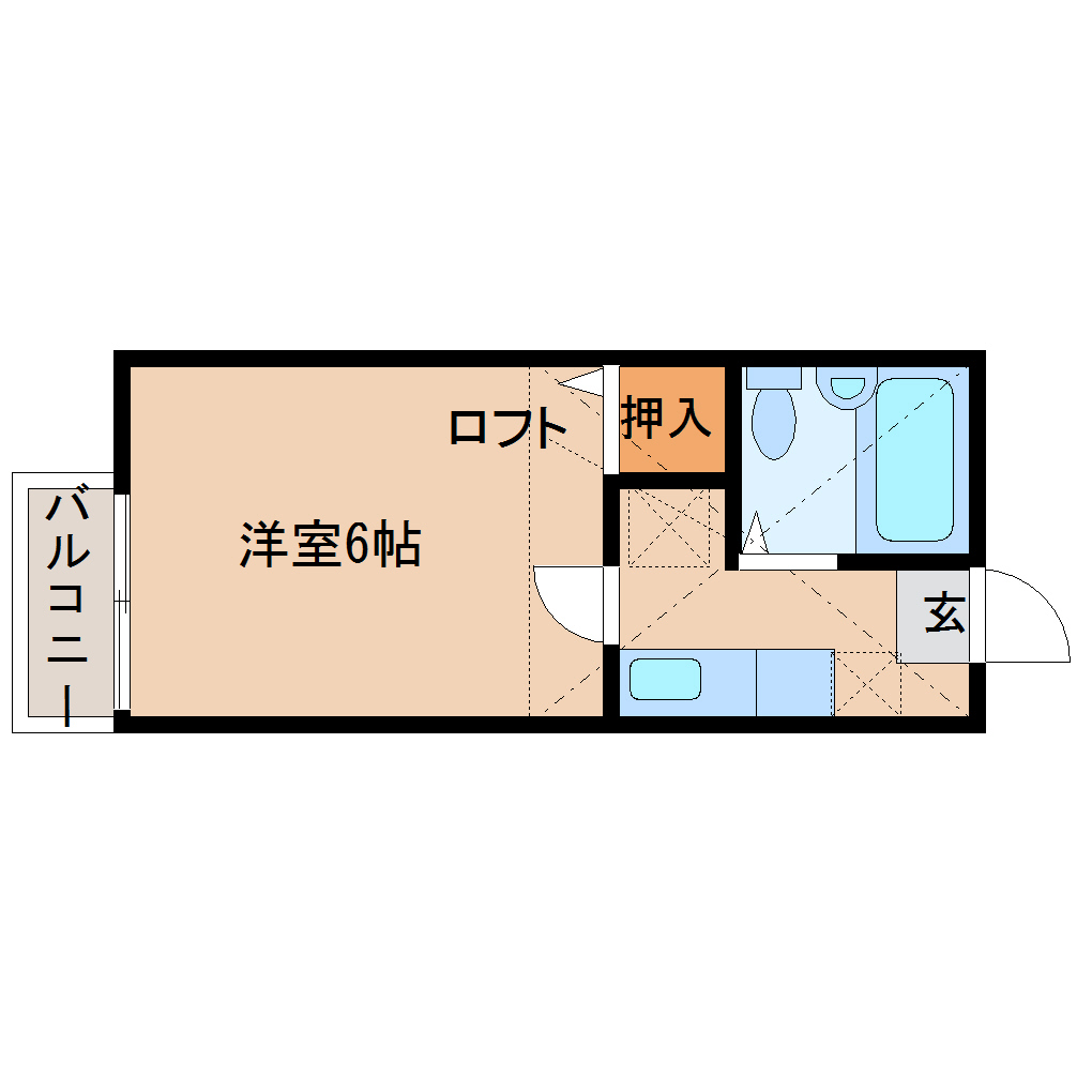 ロフティタクミの間取り