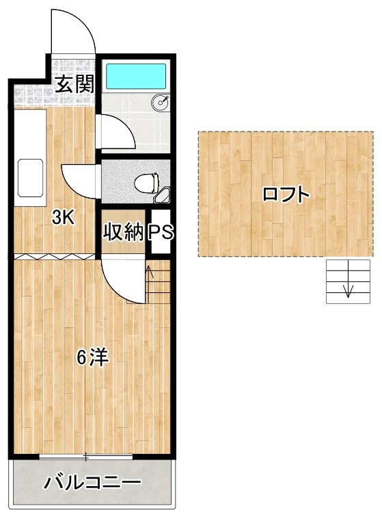 セグエンテの間取り