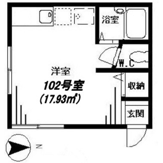 ピノ自由が丘の間取り