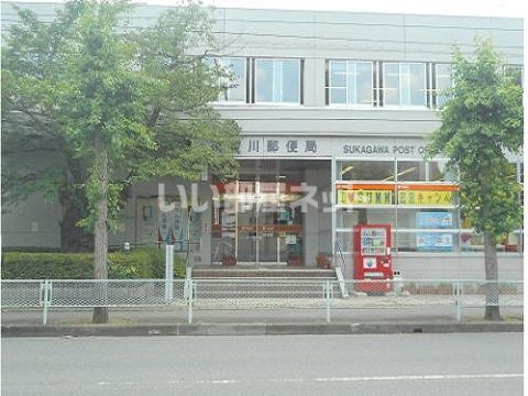 【須賀川市北町のアパートの郵便局】